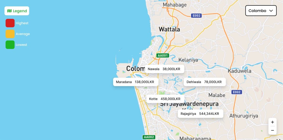 Realtime map